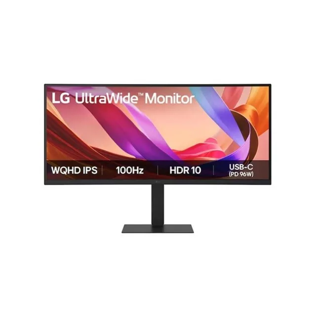 LG 34" WQHD Curved IPS Monitor